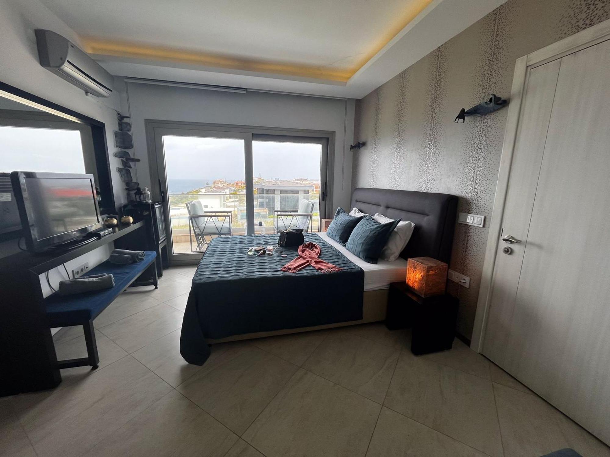Mavi Panorama Villa Çeşme Luaran gambar