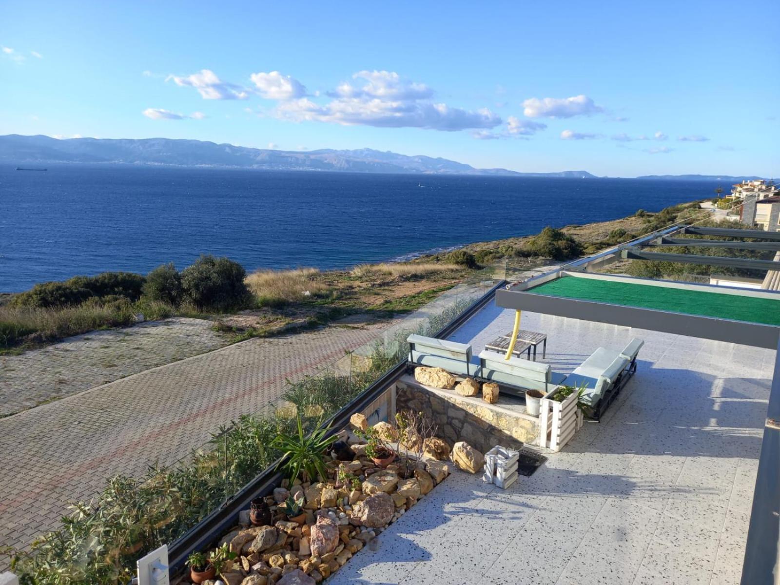 Mavi Panorama Villa Çeşme Luaran gambar
