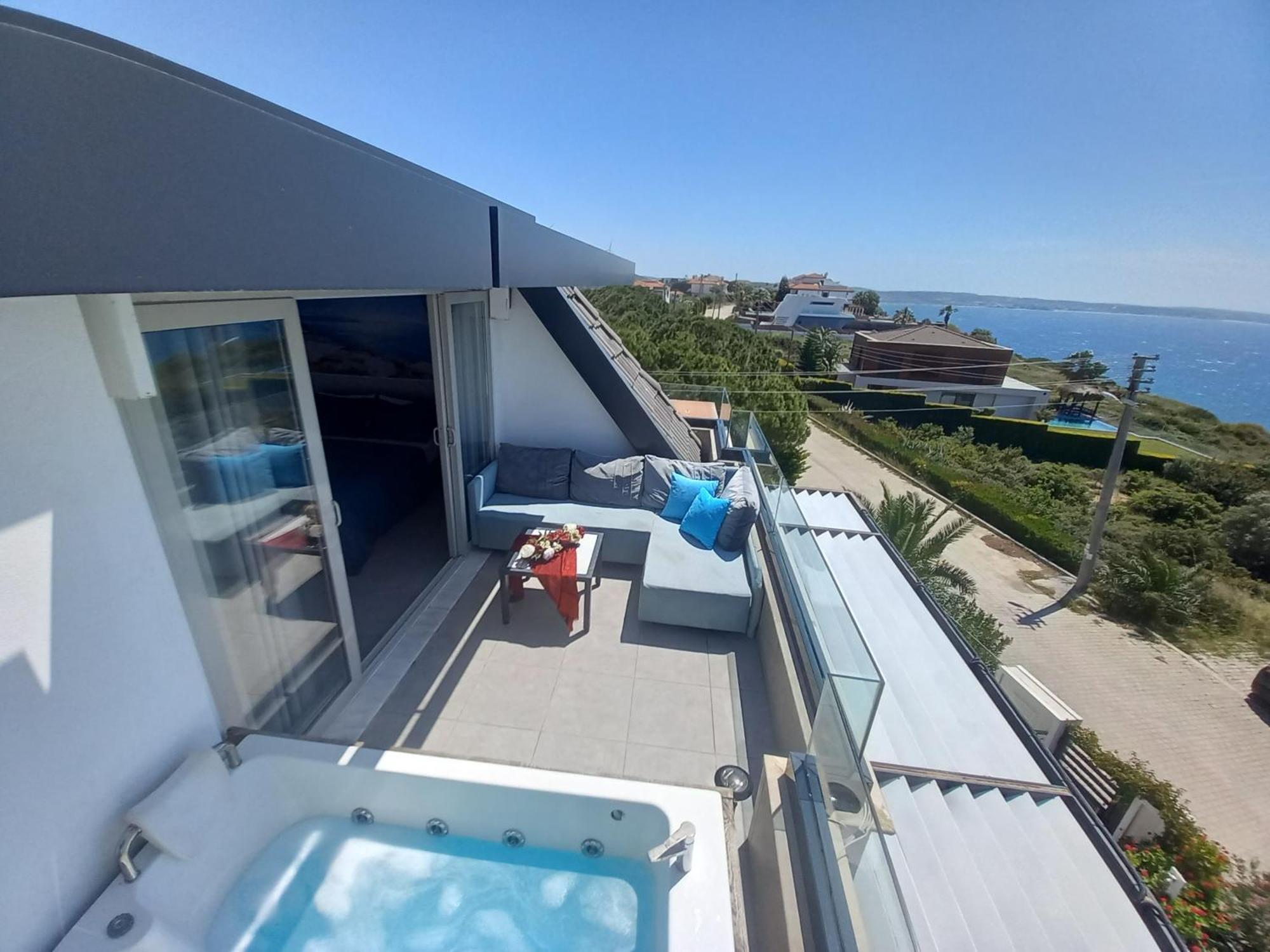 Mavi Panorama Villa Çeşme Luaran gambar