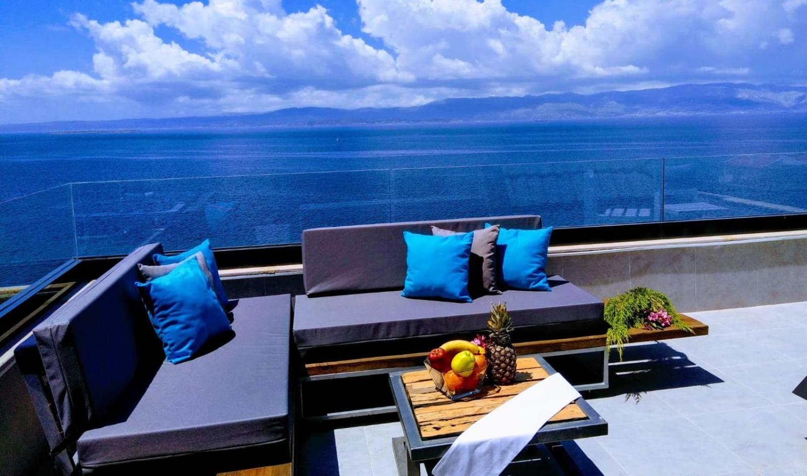 Mavi Panorama Villa Çeşme Luaran gambar