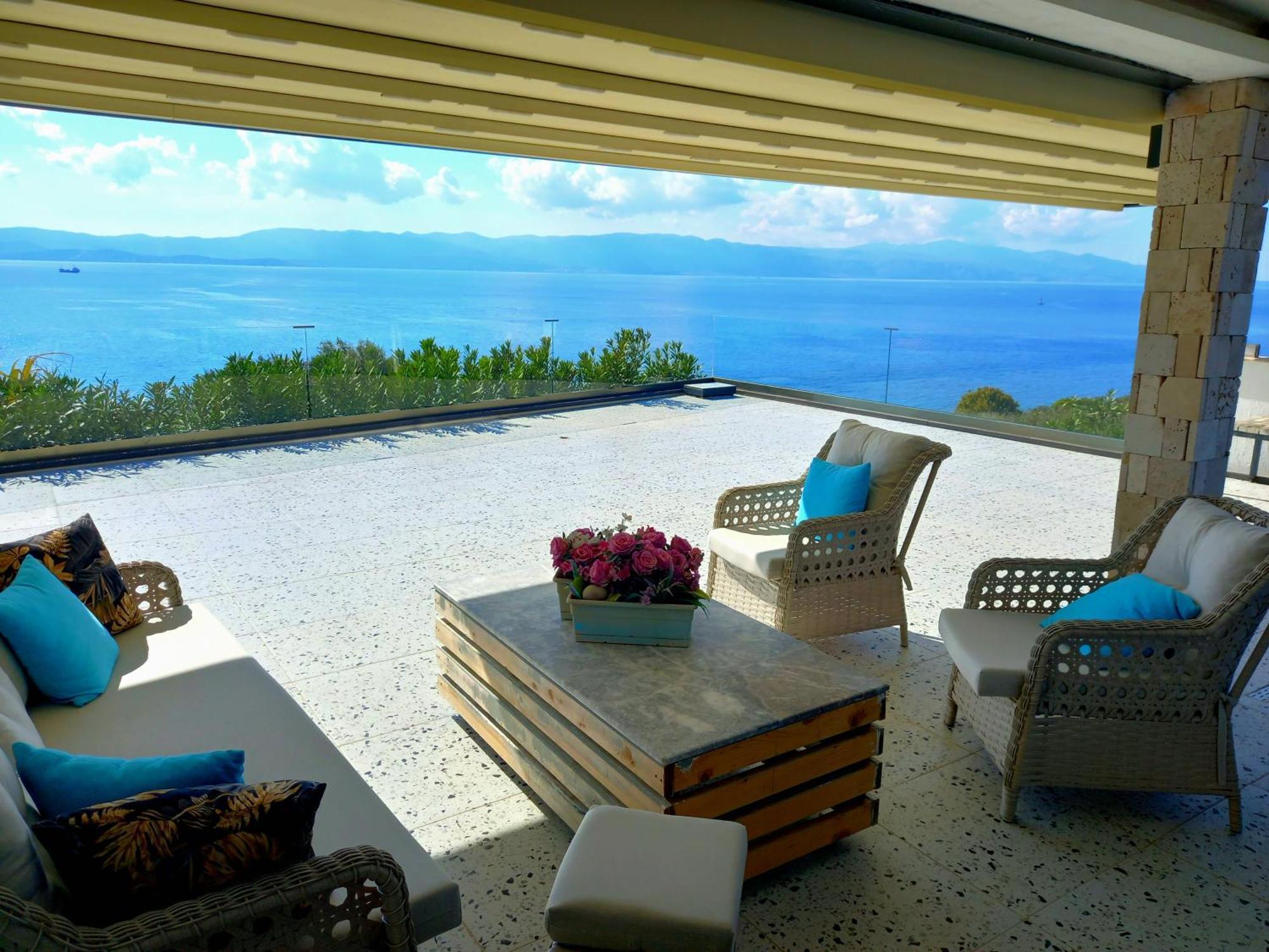 Mavi Panorama Villa Çeşme Luaran gambar