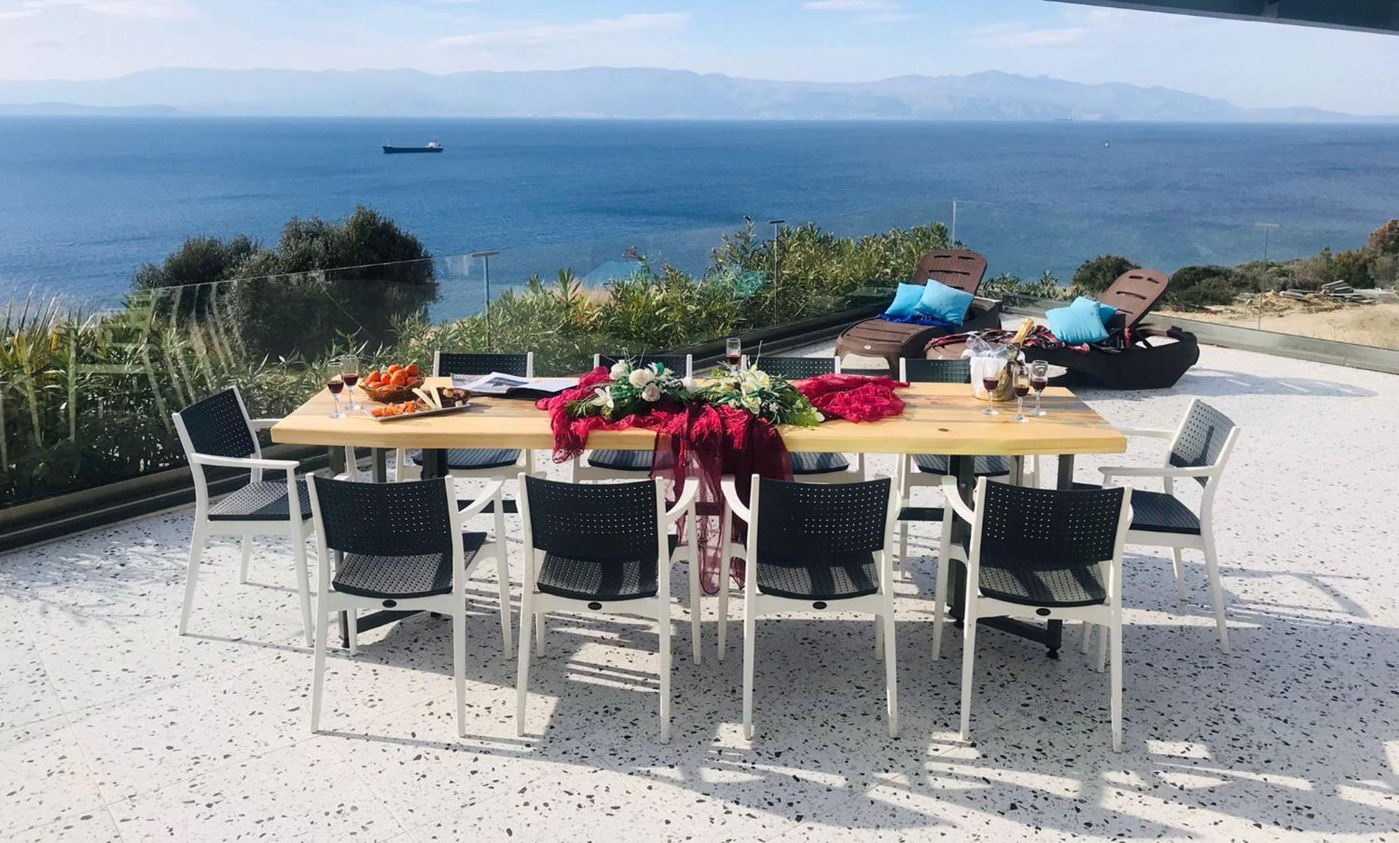Mavi Panorama Villa Çeşme Luaran gambar